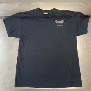Harley-Davidson Cafe Las Vegas Graphic Pocket Men’s T-Shirt Size 2XL